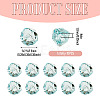10Pcs Glass Imitation Austrian Crystal Beads GLAA-TADJ0001-11A-3
