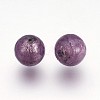 Handmade Silver Foil Lampwork Beads LAMP-J089-P12-2