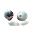 Vintage Style Glazed Ceramic Porcelain Beads PORC-H013-01-3