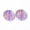 Transparent Acrylic Beads X-TACR-K004-03-2