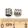 Non-Tarnish 201 Stainless Steel Bead STAS-H180-06P-4