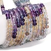 Natural Fluorite Beads Strands G-F770-D08-03-2