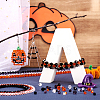  12 Strands 12 Style Halloween Theme Transparent Glass Beads Strands GLAA-TA0001-42-15