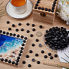 200Pcs Schima Wood Cabochons WOOD-FG0001-63-4