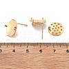 Brass Studs Earring Findings KK-K382-16A-G-3