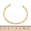 Ion Plating(IP) 304 Stainless Steel Cuff Bangles BJEW-H323-01G-5