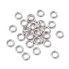 Non-Tarnish 304 Stainless Steel Open Jump Rings STAS-C040-01E-P-1
