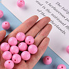 Opaque Acrylic Beads MACR-S370-C16mm-A02-5