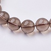 Natural Smoky Quartz Beads Strands G-C076-8mm-4-3