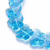 Transparent Glass Beads GLAA-Q066-14mm-B11-3