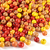 240Pcs 6 Colors Natural Wooden Beads WOOD-TA0002-74D-2
