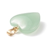 Spray Painted Glass Pendants GLAA-N035-016-A04-4