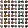 100Pcs Natural Indian Agate Beads G-SP0001-20B-1