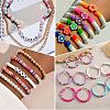 3500Pcs 5 Colors Handmade Polymer Clay Beads CLAY-PA0001-25A-7