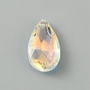 Glass Rhinestone Pendants RGLA-WH0015-01B-01-1