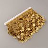 Sparkle Polyester Tassel Lace Trims OCOR-WH0071-024-2