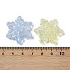 Transparent Crackle Acrylic Beads X-OACR-B031-05-3