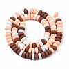 Handmade Polymer Clay Beads Strands CLAY-N008-008S-7
