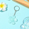 Flower Resin Keychain KEYC-YW00152-04-1