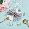 16Pcs Christmas Theme Alloy Napkin Rings AJEW-GF0013-16P-4