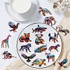 50Pcs 50 Styles PET Stickers PW-WG85639-01-1