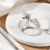 Conch Alloy Adjustable Rings for Women RJEW-B108-03P-4