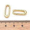 Brass Spring Gate Clasps
 KK-CBA50B0-37G-3