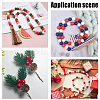 300Pcs Flat Round Maple Beads WOOD-PA0001-04-5