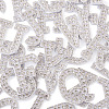Alphabet Resin Rhinestone Patches DIY-TAC0005-45A-3