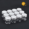 Transparent Plastic Bead Containers CON-BC0004-87-5