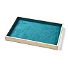 Flat Wood Pesentation Jewelry Display Boxes ODIS-P008-06-3