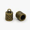 Tibetan Style Cord Ends LS-TIBEP-LF10887YKG-AB-FF-1