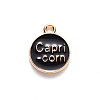 Alloy Enamel Pendants ENAM-S124-01A-08E-3