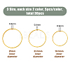 30Pcs 6 Style Brass Bead Frames KK-FH0005-61-2