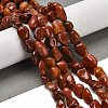 Natural Red Agate Beads Strands G-P497-01E-44-2