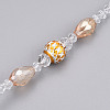 Faceted Crystal Glass Ball Chandelier Suncatchers Prisms AJEW-G025-A03-2