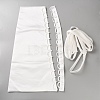 Wedding Gown Back Satin Sets DIY-WH0740-59B-1