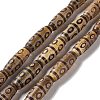 Tibetan Style dZi Beads Strands G-A024-01P-1