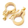 Rack Plating Brass Locket Pendants KK-F874-01G-17-2