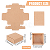 Kraft Paper Folding Box CON-BC0004-32A-A-2