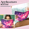 3Pcs Elastic Fabric Book Covers AJEW-CP0007-41B-5