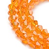 Transparent Electroplate Glass Beads Strands EGLA-A039-T4mm-A23-3