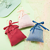 Satin Bags with Drawstring Jewelry Gift Bags ABAG-CJC0001-009C-8