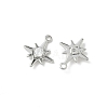 Brass Micro Pave Cubic Zirconia Pendants KK-Z136-43B-P-2