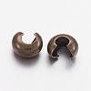 Brass Crimp Beads Covers KK-H290-NFAB-NF-2