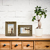 Rectangle Wood Photo Frames AJEW-WH20021-013-5