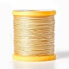 Round Waxed Polyester Cord YC-E004-0.65mm-N624-1