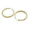 202 Stainless Steel Huggie Hoop Earrings with 304 Stainless Steel Pins for Women EJEW-M253-01C-G-2