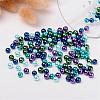 Ocean Mix Pearlized Glass Pearl Beads HY-X006-6mm-11-3