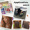 300Pcs 10 Colors Opaque Acrylic Beads SACR-SP0001-53B-7